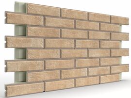 Купить клинкерные термопанели с плиткой Element Klinker Loft Brick Salt
